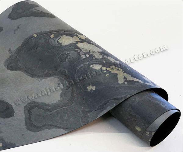 Black Rustic Fabric Stone Veneer