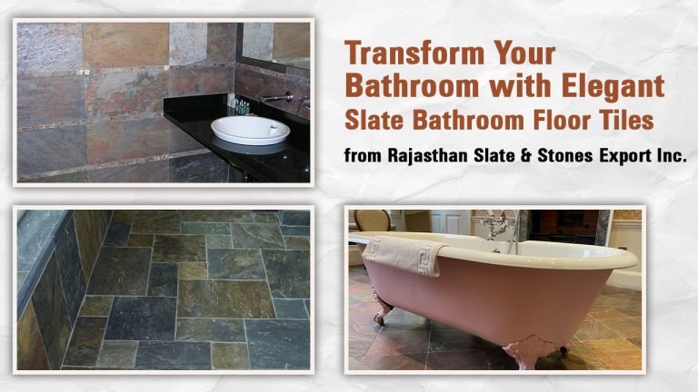 Slate Bathroom Floor Tiles