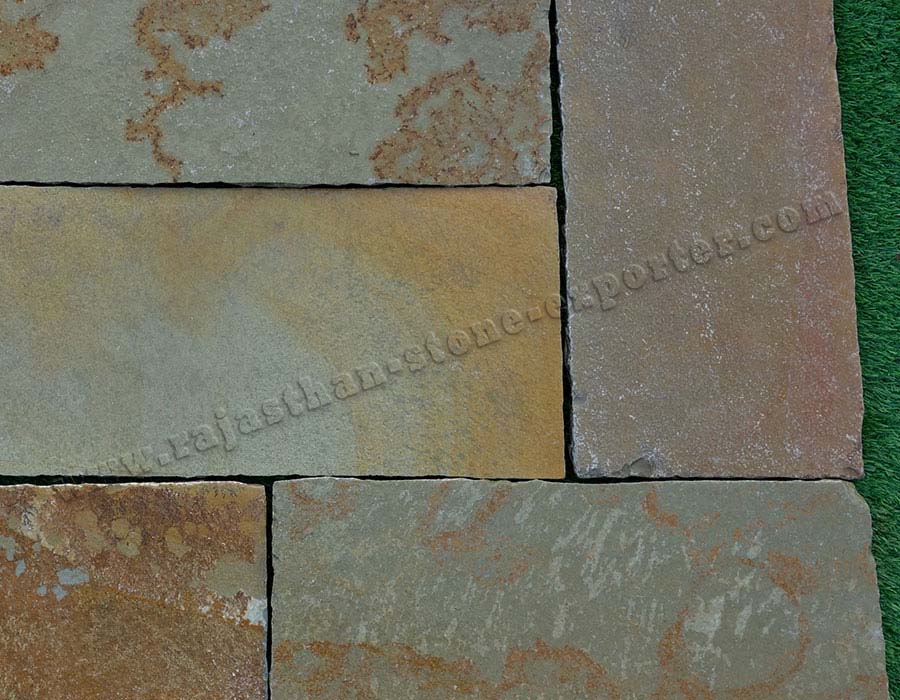 Kota Honey Indian Limestone Paving Slabs