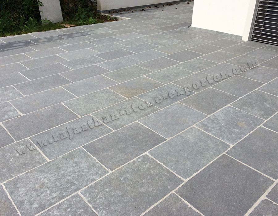 Tandur Blue Limestone Paving Exporters