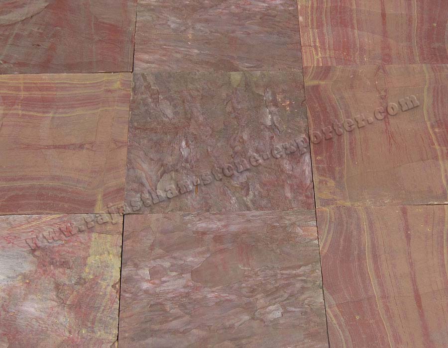 Pure Pink Slate Tiles Exporters